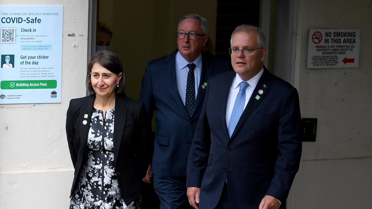 Scott Morrison has thrown his support behind Gladys Berejiklian's handling of NSW's COVID outbreak.