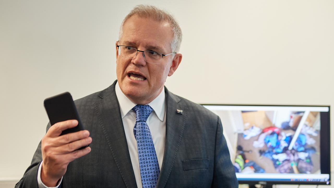 PM Scott Morrison has dismissed scrutiny of his friendship with a QAnon conspiracy theorist.