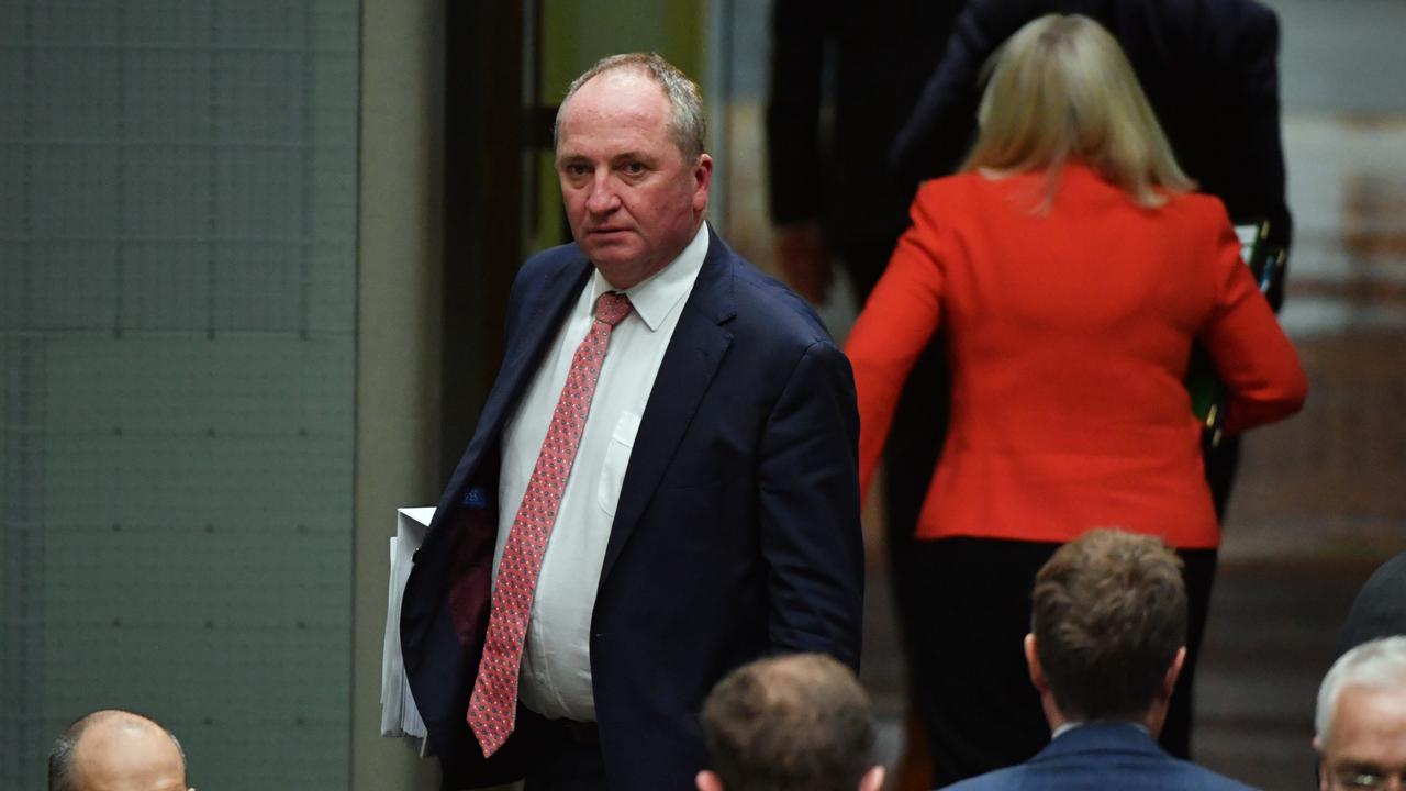 Deputy PM Barnaby Joyce will replace Michael McCormack on a cabinet task force for women's safety.