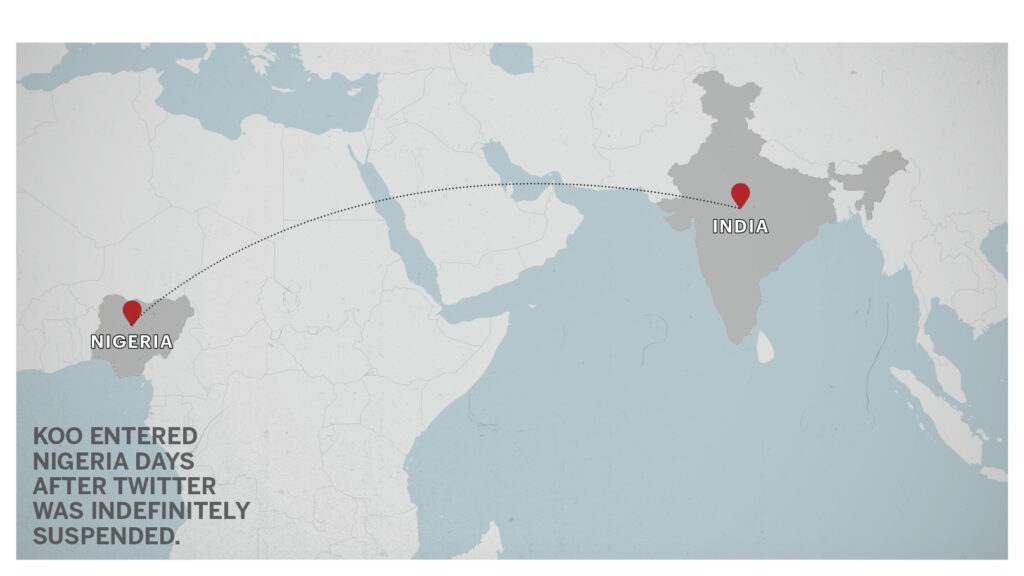 Map of India to Nigeria2