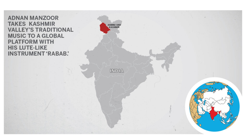 Map of Jammu and Kashmir