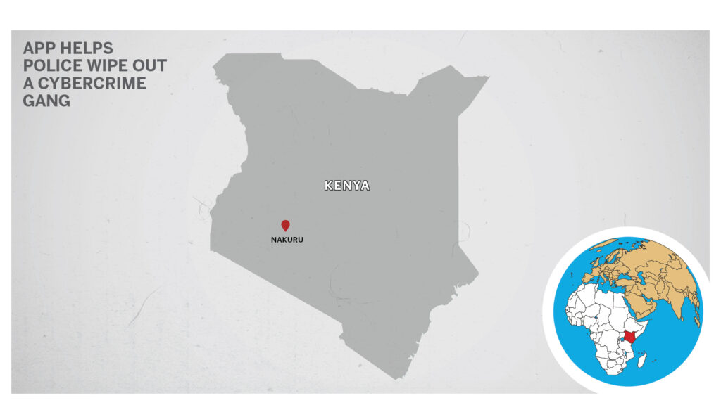 map of Nakuru Kenya