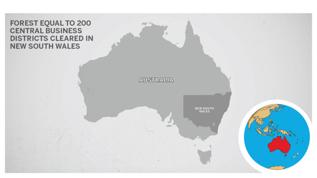 Map of New South Wales Australia 2