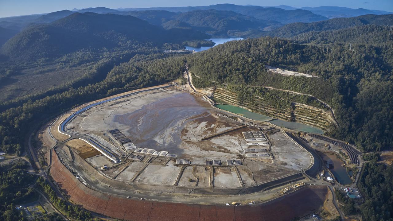 Minerals and Metals Group has paused works at the site of a planned waste storage dam in Tasmania.