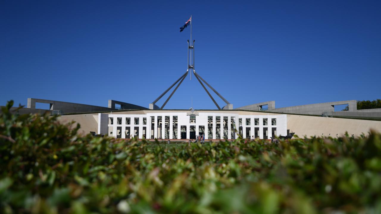 The 'strictest possible' coronavirus measures have been  applied at Parliament House in Canberra.