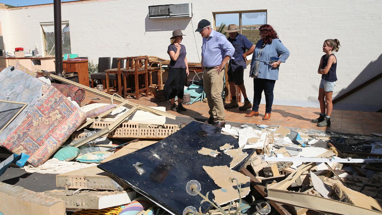 Tropical Cyclone Seroja damaged more than 875 buildings and 32 were completely destroyed.