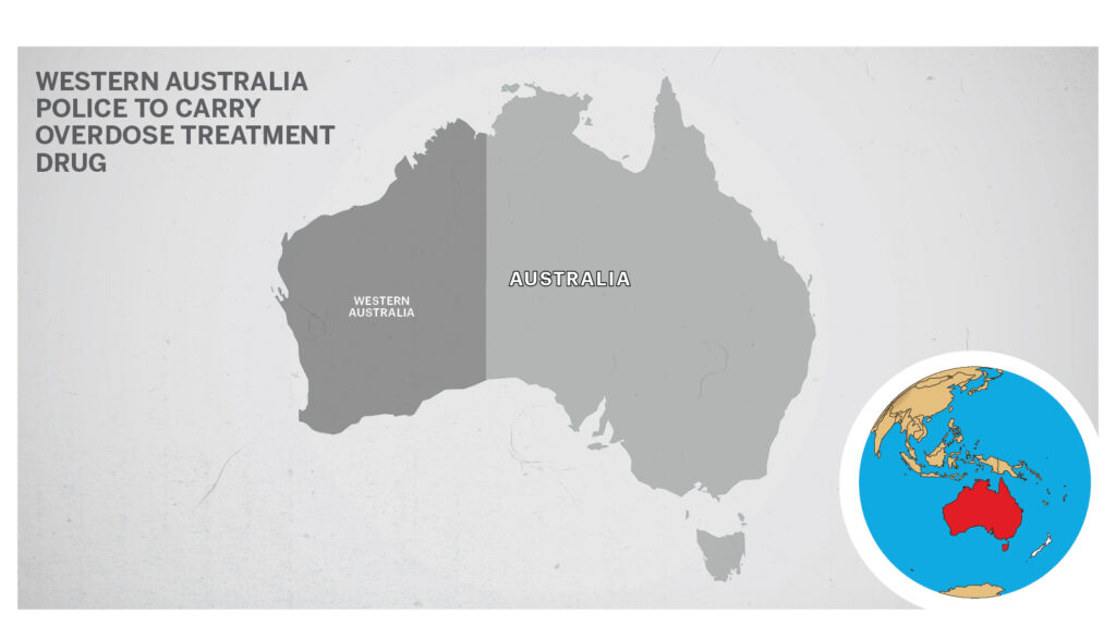 Map of Australia Western 2