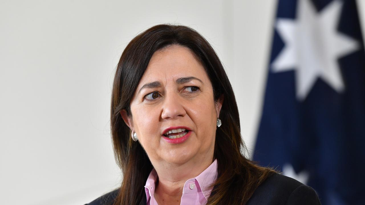 Annastacia Palaszczuk said John Coates made it clear it would be a disaster if she stayed home.