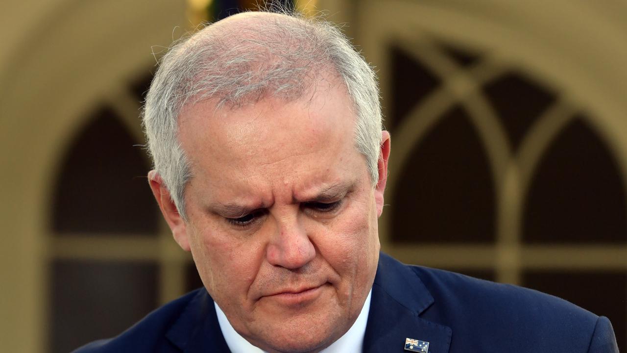 Scott Morrison has blamed states for the slow COVID vaccinations among disability support workers.