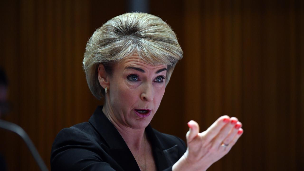 Michaelia Cash says the minimum age of criminal responsibility is an issue for the states.