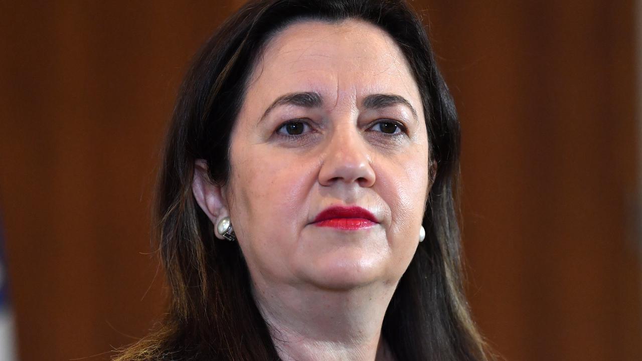 Annastacia Palaszczuk is calling for overseas arrivals to be slashed by up to 75 per cent.
