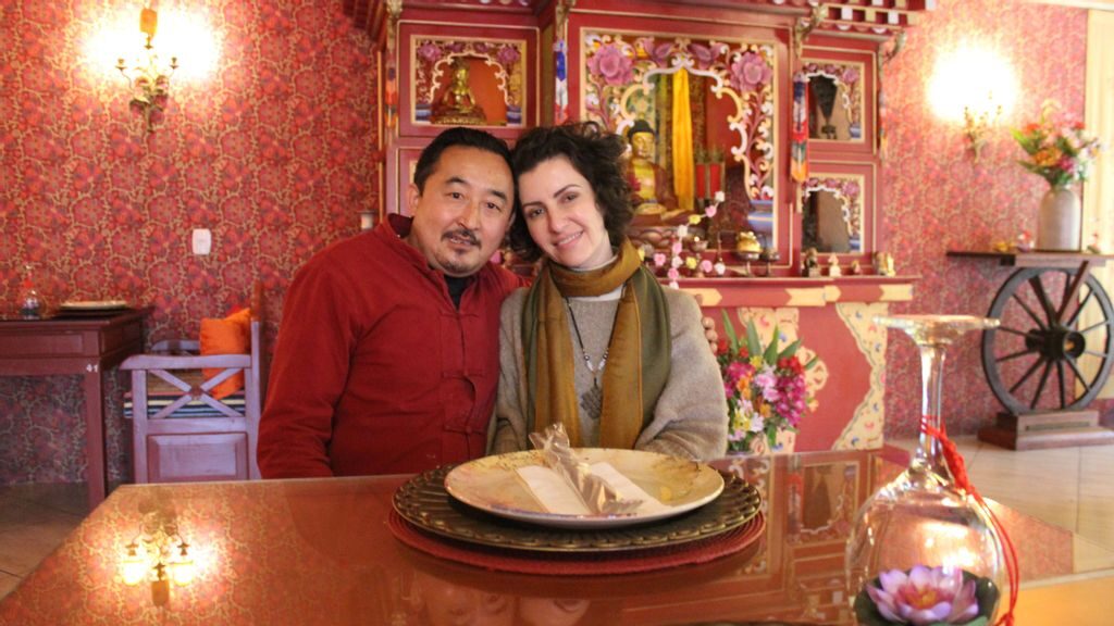 Ogyen y Adriana si conocieron en 2009, en el Templo Budista Khadro Ling, en la ciudad de Três Coroas, al sur de Brasil. (Luciano Nagel/ Zenger)