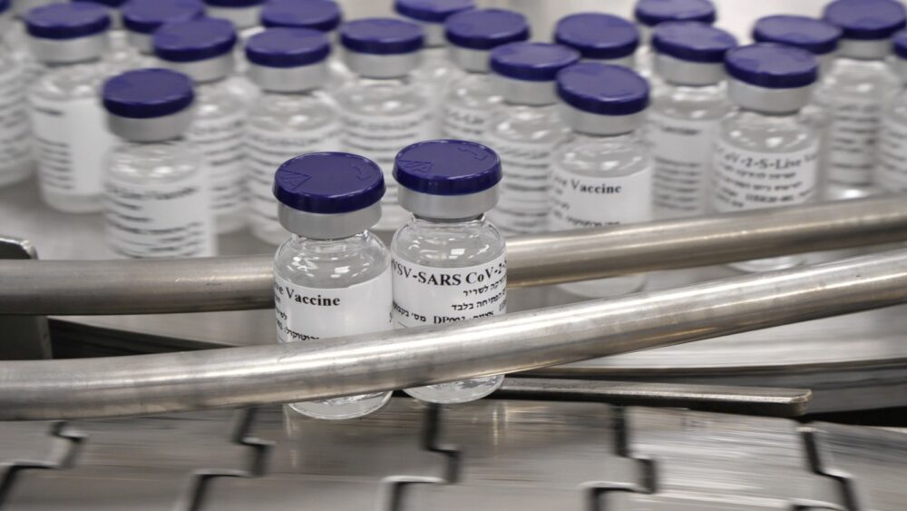 U.S.-based NRx Pharmaceuticals will receive a license for exclusive worldwide development, manufacturing and marketing rights to the novel BriLife coronavirus vaccine developed by a biological research agency under the Israeli Defense Ministry. (Israel Ministry of Defense Spokesperson's Office)