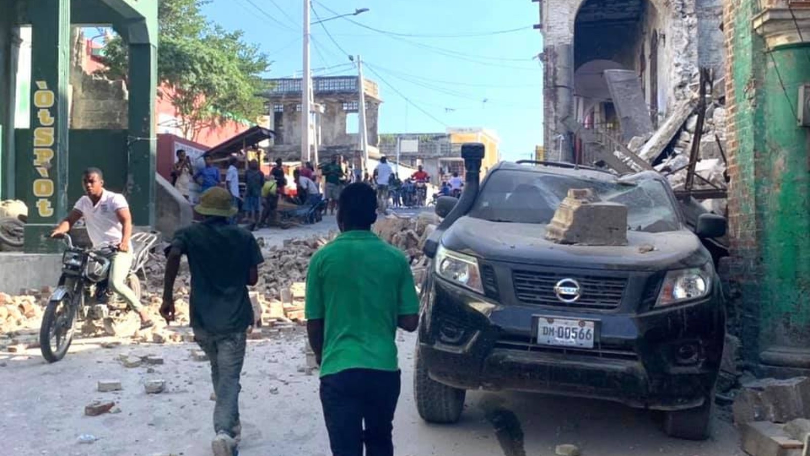 Devastation in Haiti following the Aug. 14 earthquake. Israeli humanitarian aid organizations SmartAID and IsraAID are sending urgently needed assistance. (JCOM via SmartAID)