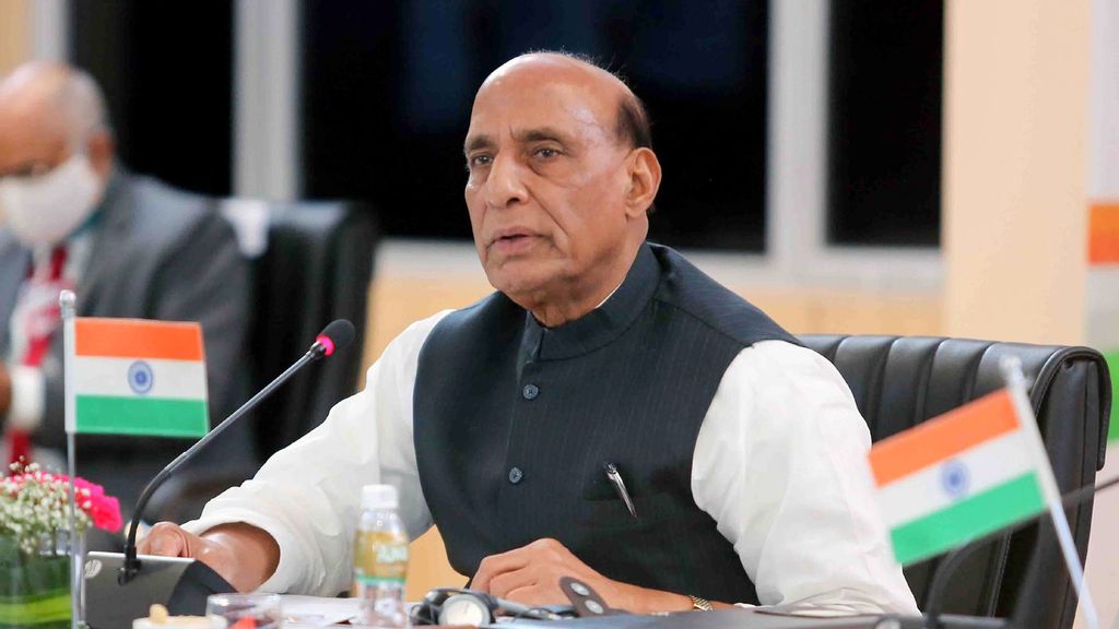 Defence Minister Rajnath Singh will launch Defence India Start-up Challenge (DISC) 5.0 in New Delhi on Thursday. (Press Information Bureau)