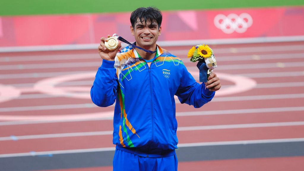 Neeraj Chopra on August 8 dedicated his medal at the Tokyo Olympics to India's track and field legends Milkha Singh and PT Usha. (Neeraj Chopra, @Neeraj_chopra1/Twitter)