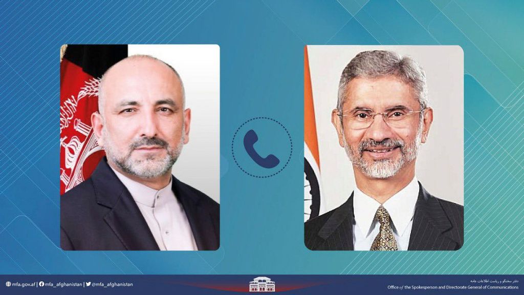 Afghanistan Foreign Minister Mohammad Haneef Atmar called on his Indian counterpart Dr S Jaishankar. (Mohammed Haneef Atmar, @MHaneefAtmar/Twitter)