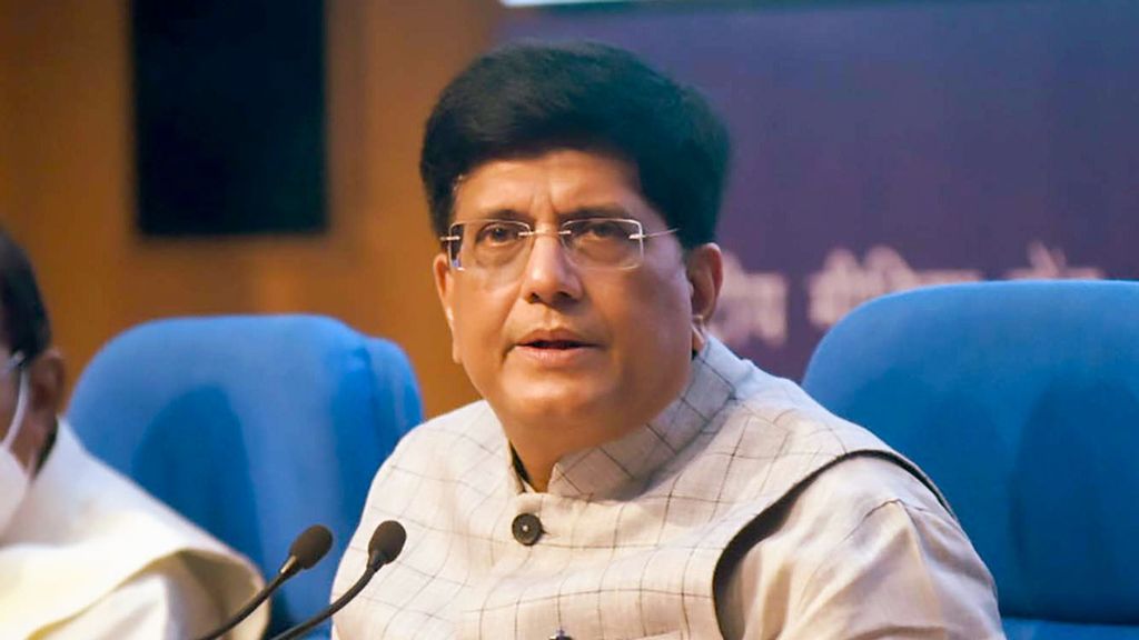 Union Minister of Commerce Piyush Goyal on Monday said that as local goes global, the focus of the government is to enhance the quality, productivity, and competitiveness of industry to boost exports. (Press Information Bureau)