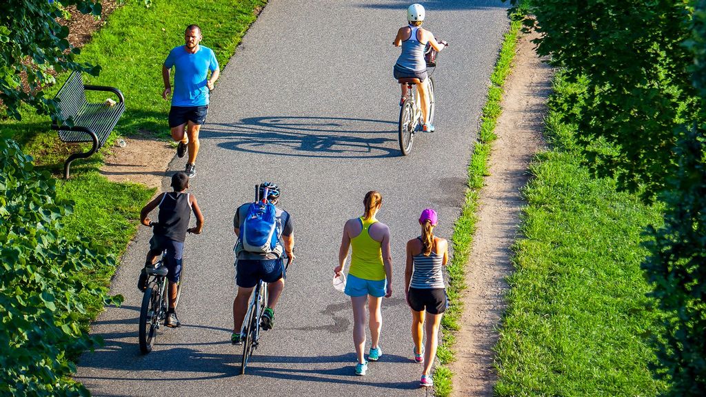 (Representative image) A new study has shown that people who walk at least three to four hours per week, or bike at least two to three hours per week, or the equivalent after having a stroke may have a 54 percent lower risk of death from any cause. (James Lewis/Unsplash)