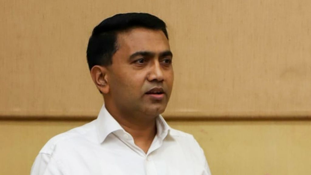 Goa business and tourism representative bodies urged chief minister Pramod Sawant to resume international charter flights to Goa to revive tourism in the state. (Dr Pramod Sawant, @drpramodpsawant/Instagram)