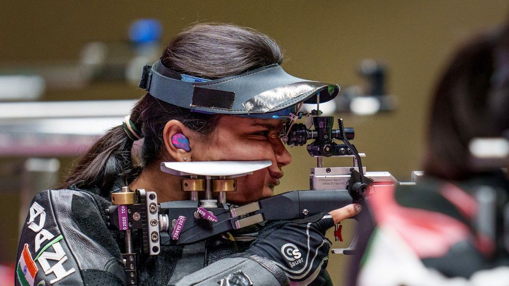 Indian shooter Avani Lekhara fell short of words when asked to describe the feeling of winning a Gold medal in women's R2 -- 10m Air Rifle standing SH1 event at the Paralympic Games. (Paralympic Games, @Paralympics/Twitter)