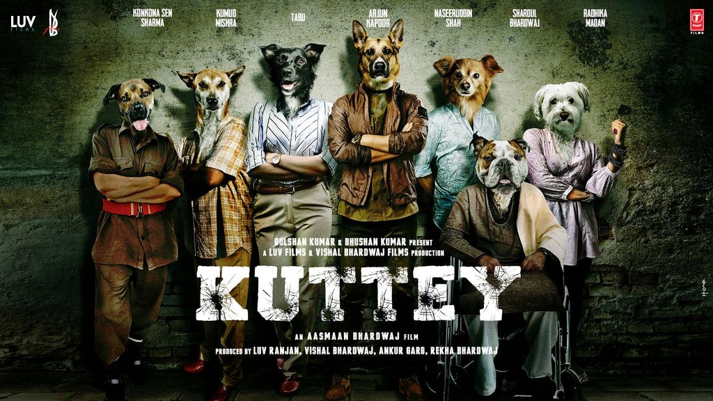 Luv Films and Vishal Bhardwaj Films on Monday announced their first collaboration to produce 'Kuttey', by dropping a thrilling motion poster. (Luv Films, @LuvFilms/Twitter)