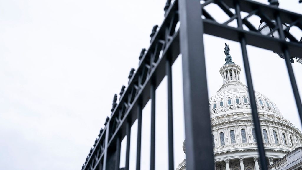 The exterior of the U.S. Capitol is seen from the East Front on August 7, 2021 in Washington, DC. (Sarah Silbiger/Getty Images)