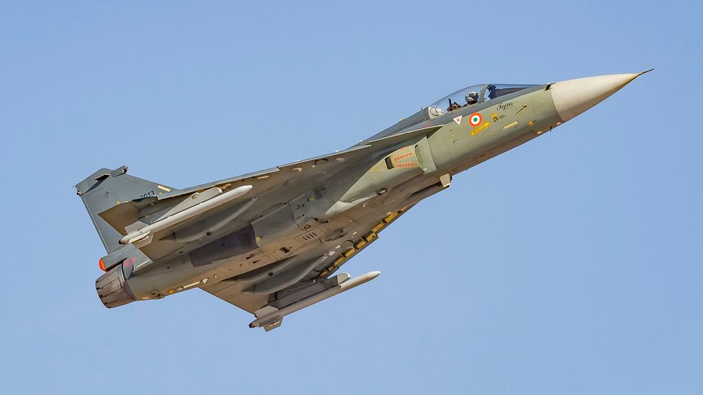 India has pitched its indigenously built fighter aircraft LCA Tejas, Anti Tank Guided Missiles, Arjun Main Battle Tank (MK1A) at the International Military-Technical Forum ARMY-2021 in the Moscow region. (Venkat Mangudi/Flickr (CC BY-SA 2.0))