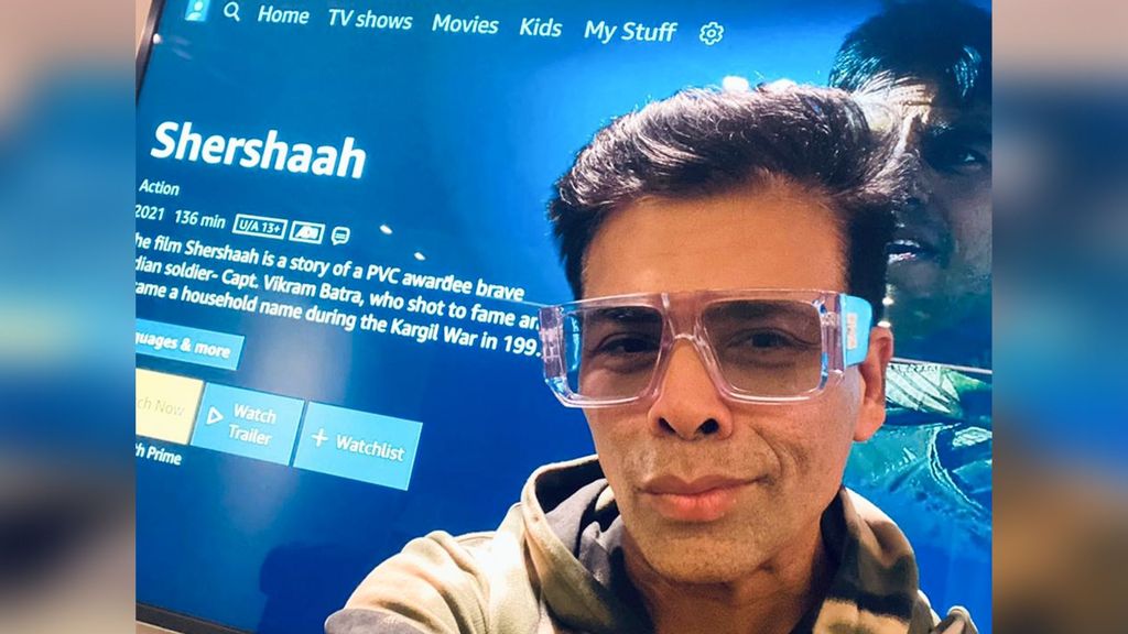 “Shershaah” was jointly produced by Karan Johar's Dharma Productions and Kaash Entertainment. (Karan Johar, @karanjohar/Instagram)