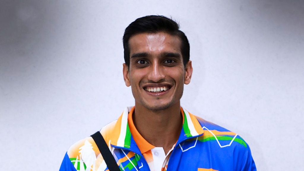 Sharad Kumar won bronze medal at the ongoing Tokyo Paralympics in the men's high jump event. (SAI Media, @Media_SAI/Twitter)