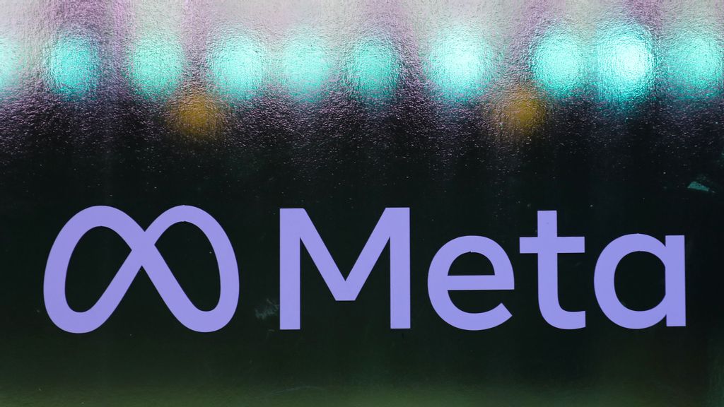 A logo of Meta Platforms company is seen during an event in Mumbai. Meta Platforms Incstrong /strongis grappling with internal dynamics surrounding its Responsible AI (RAI) team. NIHARIKA KULKARNI/NUR  VIA GETTY IMAGES.